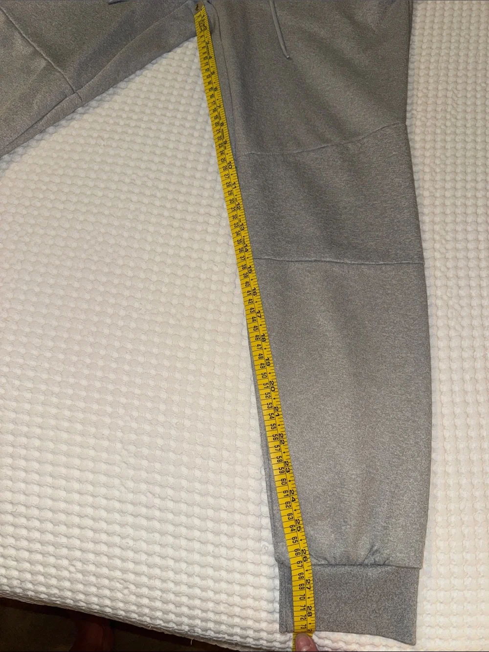 Hurley Men’s Size Medium Gray Drawstring Jogger Sweatpants